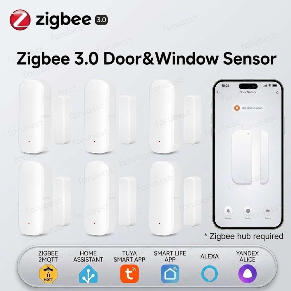 Smart Home Zentrale - Zigbee 3.0 Door Window Sensor Burglar