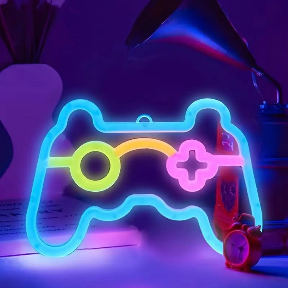 Smart Home Poster - 1PC USB Powered Game Controller Neon