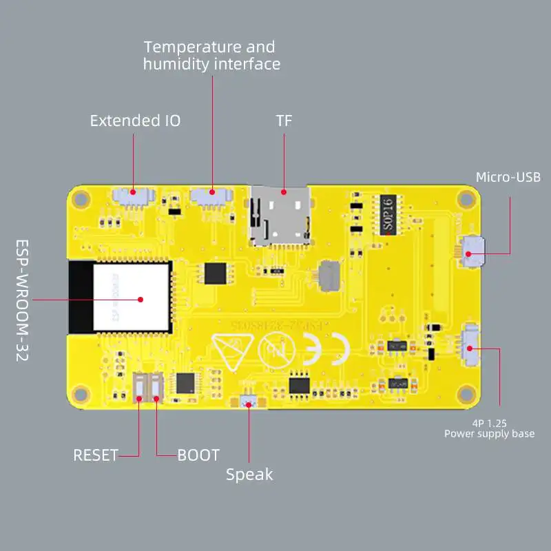 Smart Home Kit For Arduino - ESP32-3248S035 3.5 Inch Smart LCD Display