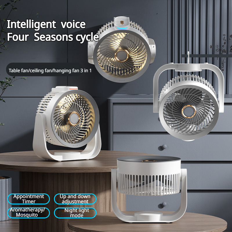 Smart Desk Fan Voice Activated - огляд і ціна Smart Home Office