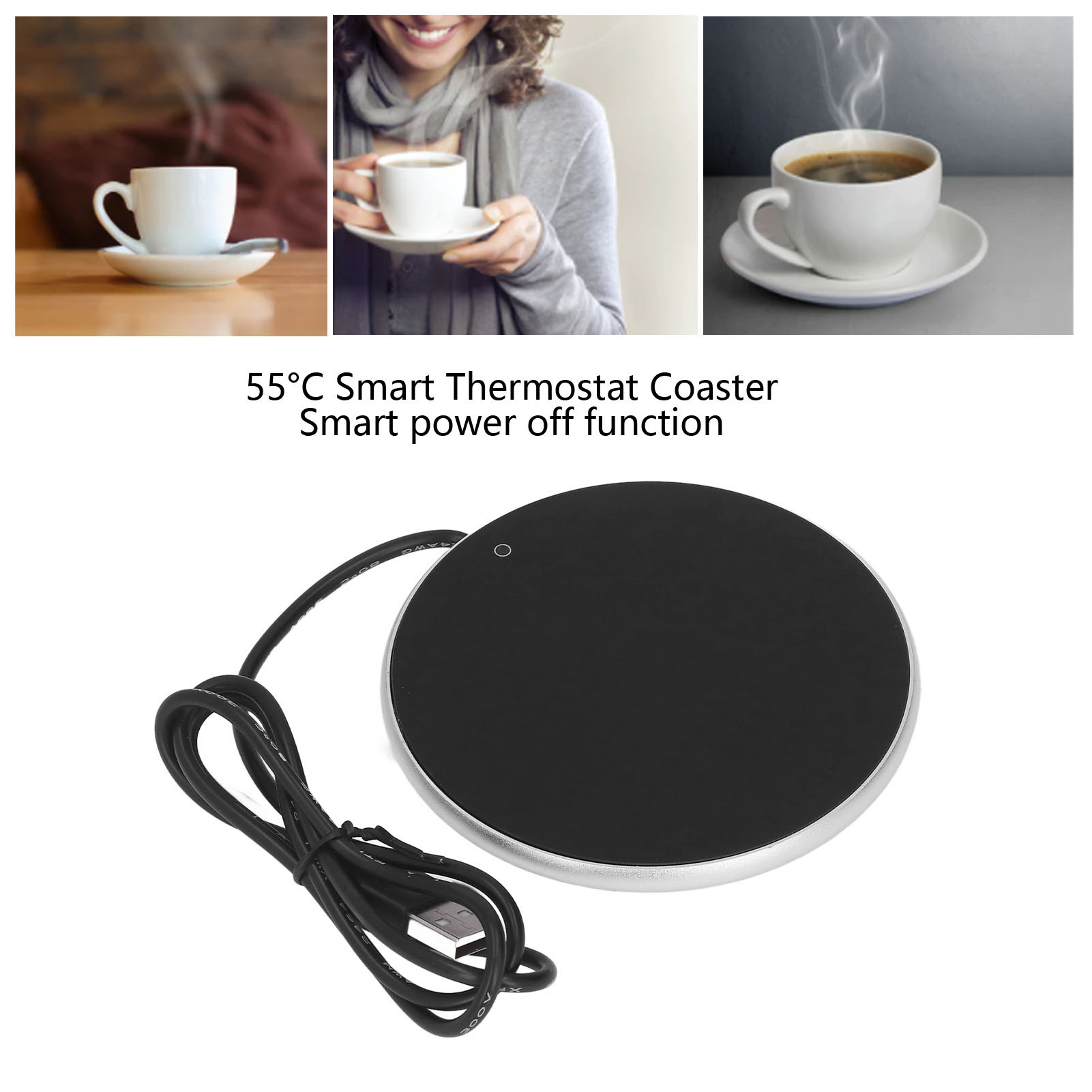 Zk20 Coffee Mug Warmer 55°C Co - огляд і ціна Smart Home Office