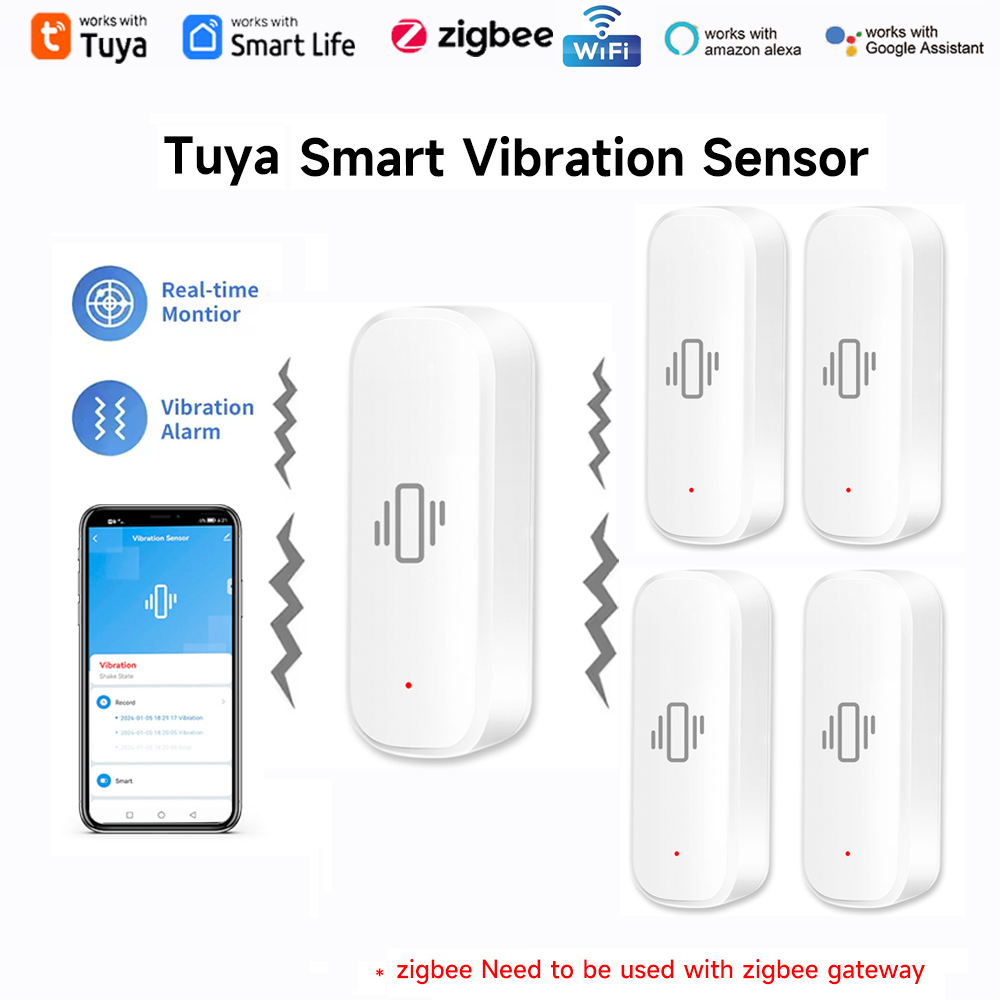 Tuya WiFi Zigbee Smart Vibrati - огляд і ціна Smart Home Notifications