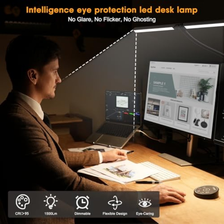 Led Desk Lamp for Office Home  - огляд і ціна Smart Home Office