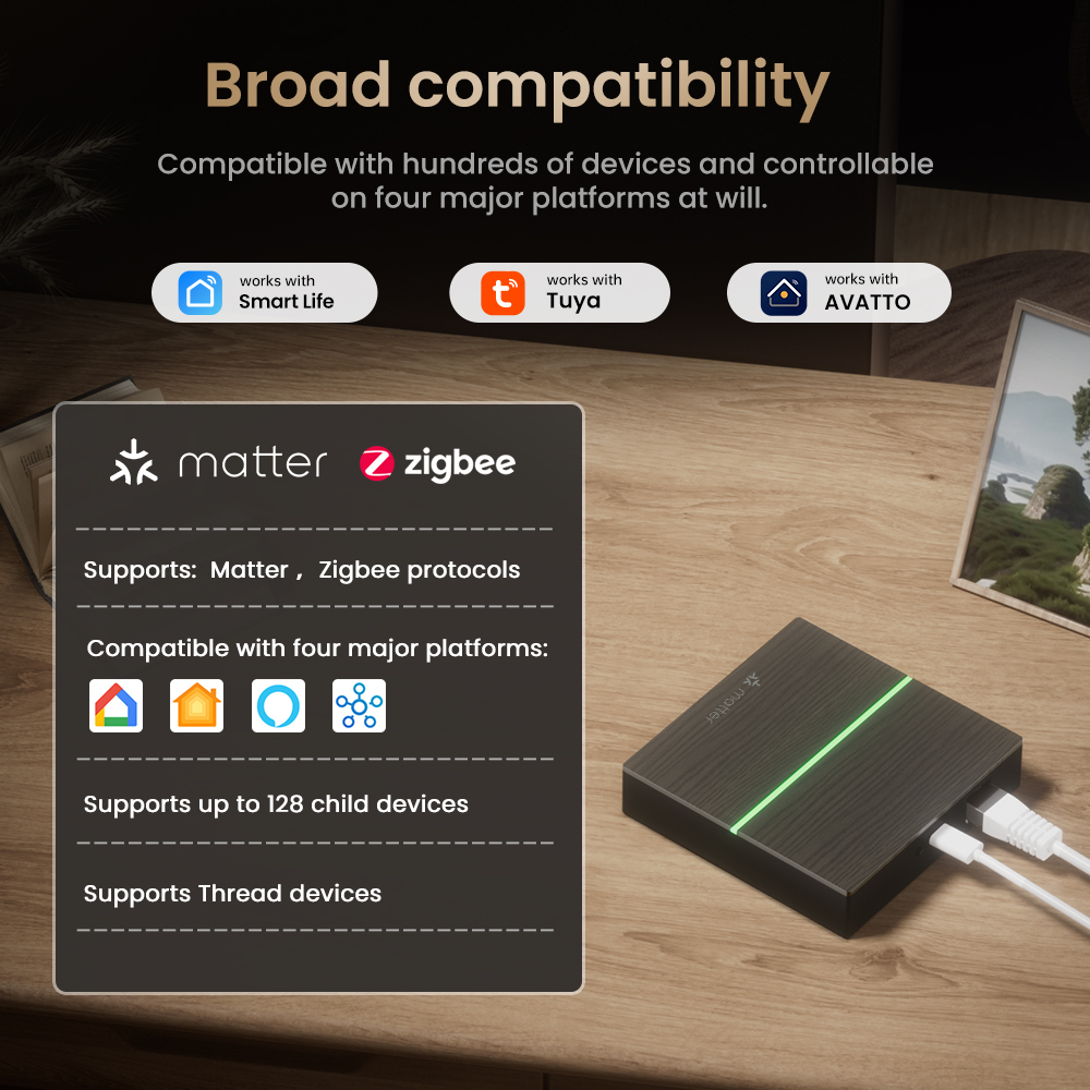 AVATTO Matter Smart Wired Gate - огляд і ціна Smart Home Zentrale
