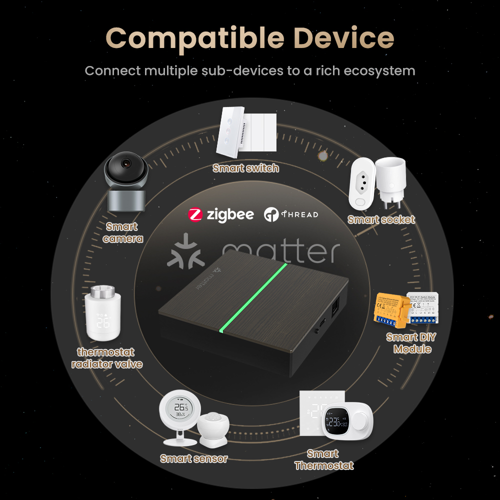 AVATTO Matter Smart Wired Gate - огляд і ціна Smart Home Zentrale