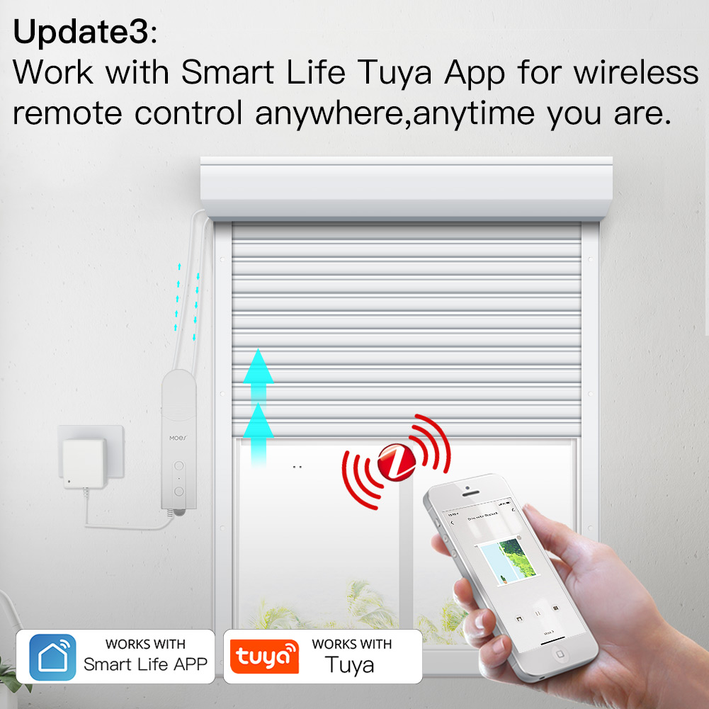 MOES ZigBee Smart DIY Motorize - огляд і ціна Smart Home Blinds