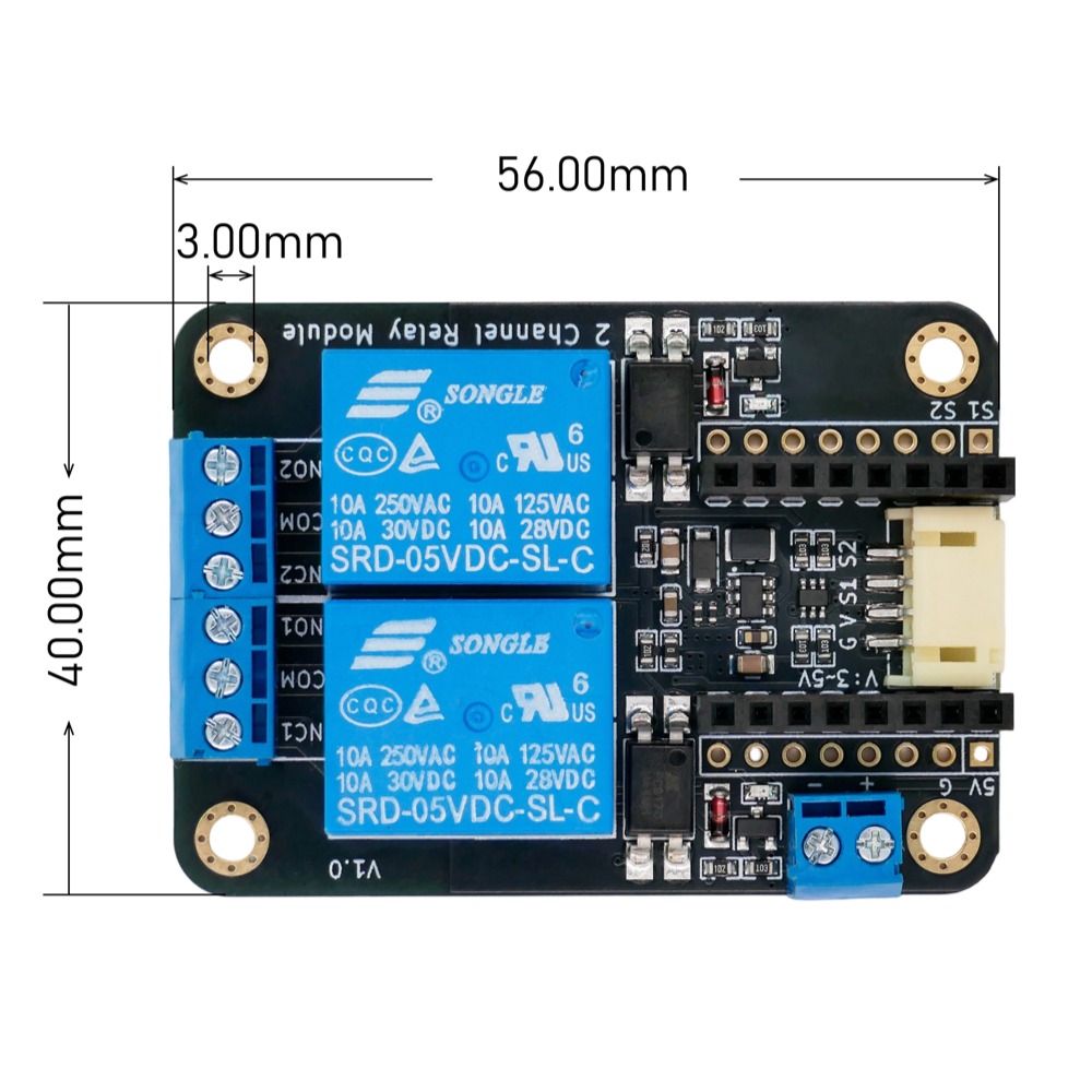 2CH Relay Module Input5V Activ - огляд і ціна Smart Home Kit For Arduino