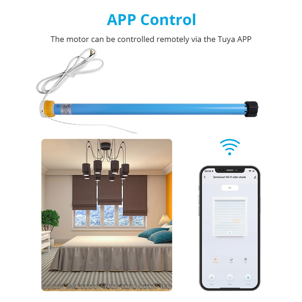 Zemismart WiFi Electric Roller - огляд і ціна Smart Home Blinds