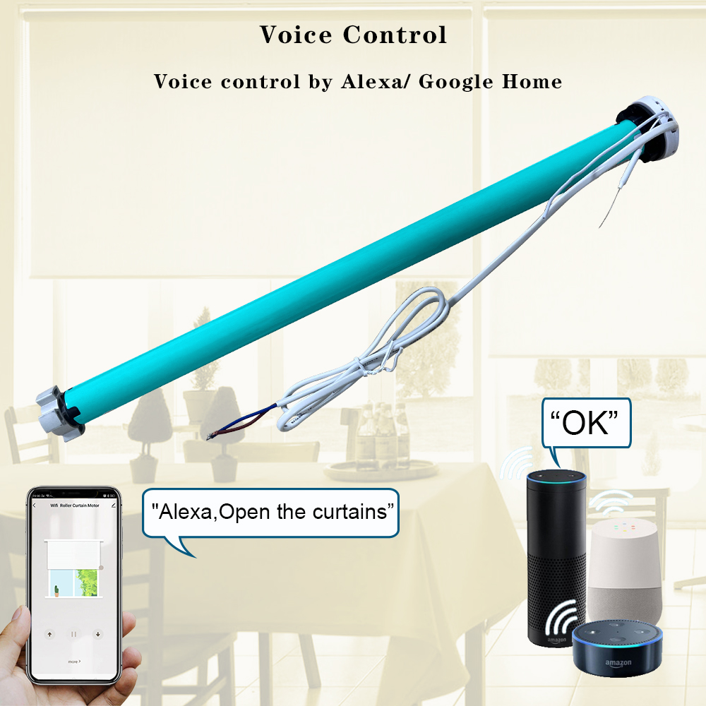 2N AC100-240V Tuya Zigbee Smar - огляд і ціна Smart Home Blinds