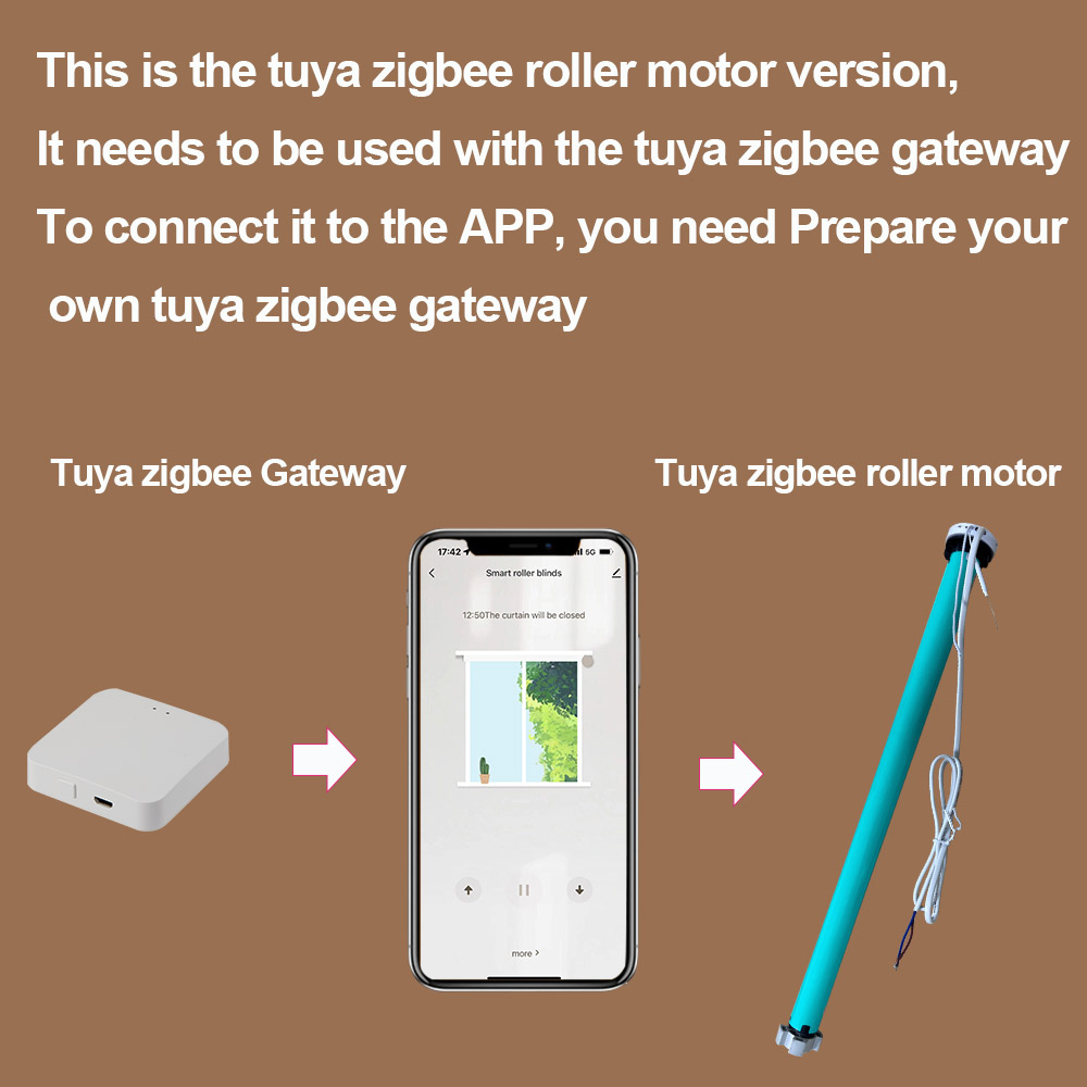 2N AC100-240V Tuya Zigbee Smar - огляд і ціна Smart Home Blinds