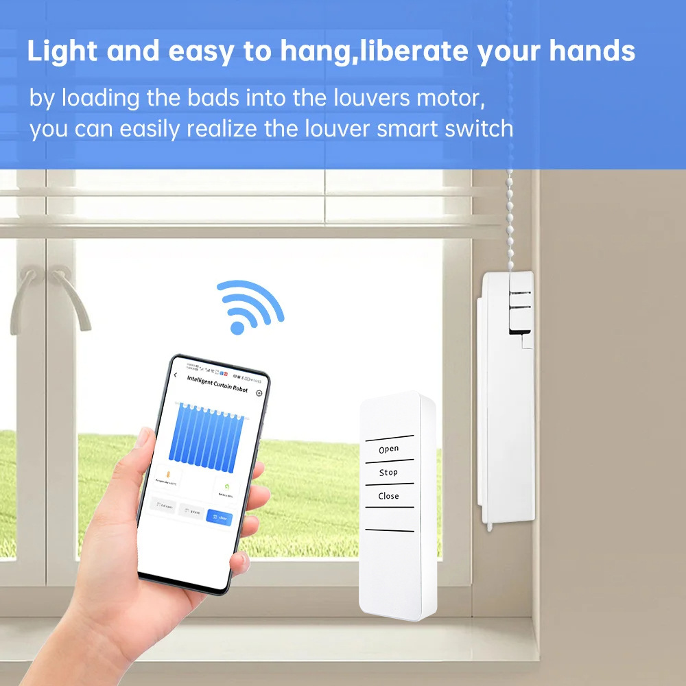 WiFi Electric Blind Roller Mot - огляд і ціна Smart Home Blinds