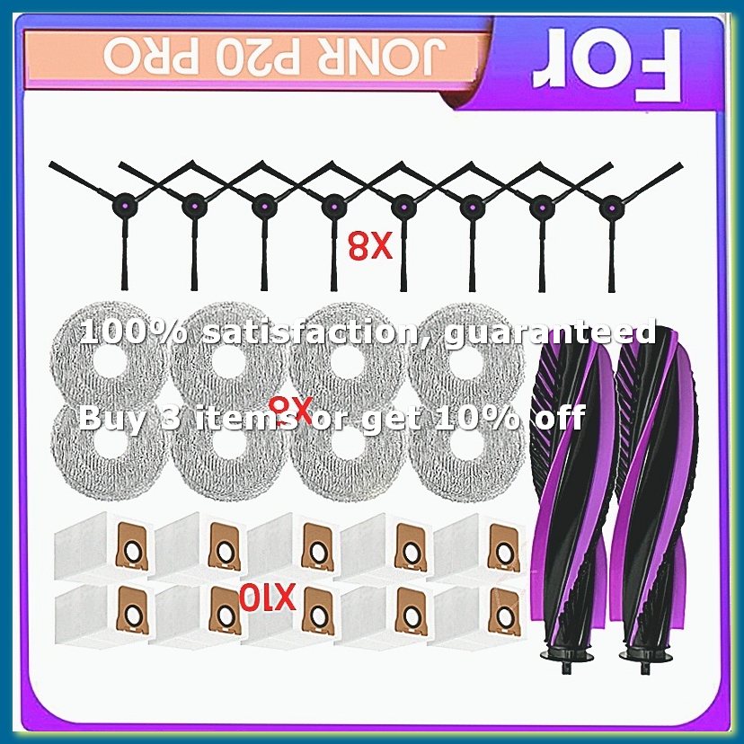 28PCS for P20 PRO Robot Vacuum - огляд і ціна Robot Vacuum