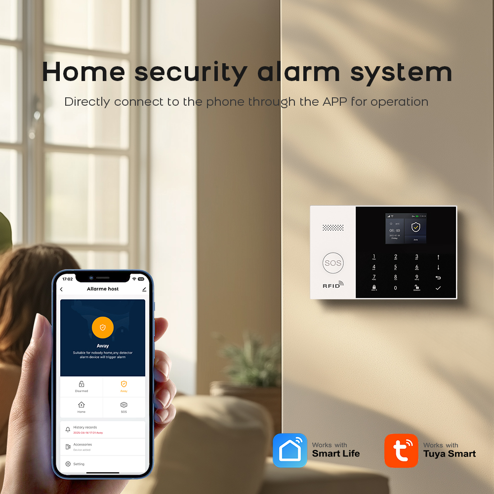 4G Alarm System Security Home  - огляд і ціна Home Automation Kit