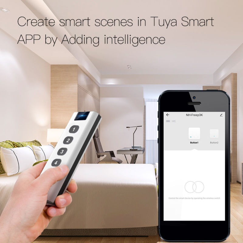 Tuya ZigBee Smart Scene Switch - огляд і ціна Smart Home Xiaomi Hub