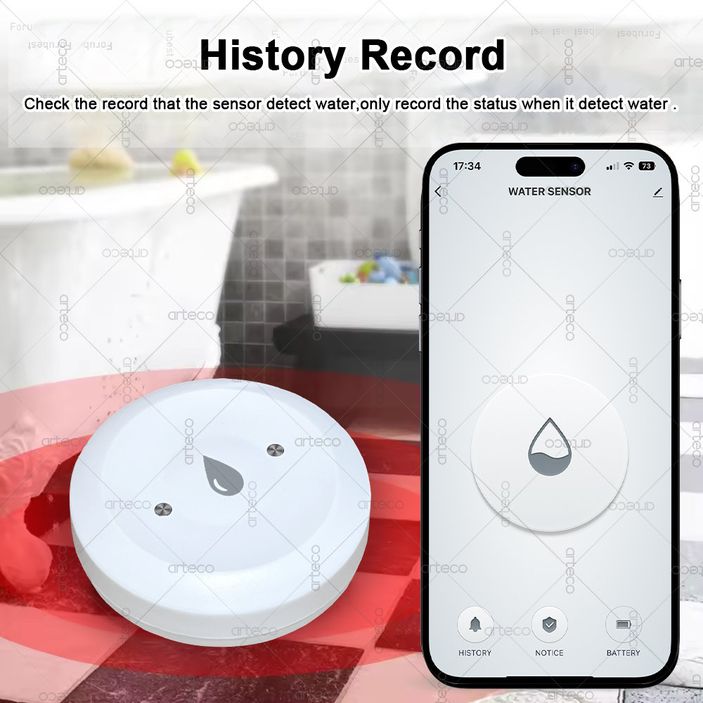 Tuya Smart Zigbee Water Sensor - огляд і ціна Smart Home Zentrale