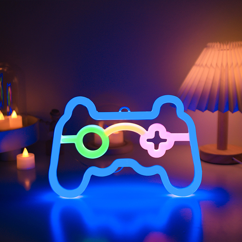 LED Game Controller Neon Sign  - огляд і ціна Smart Home Poster