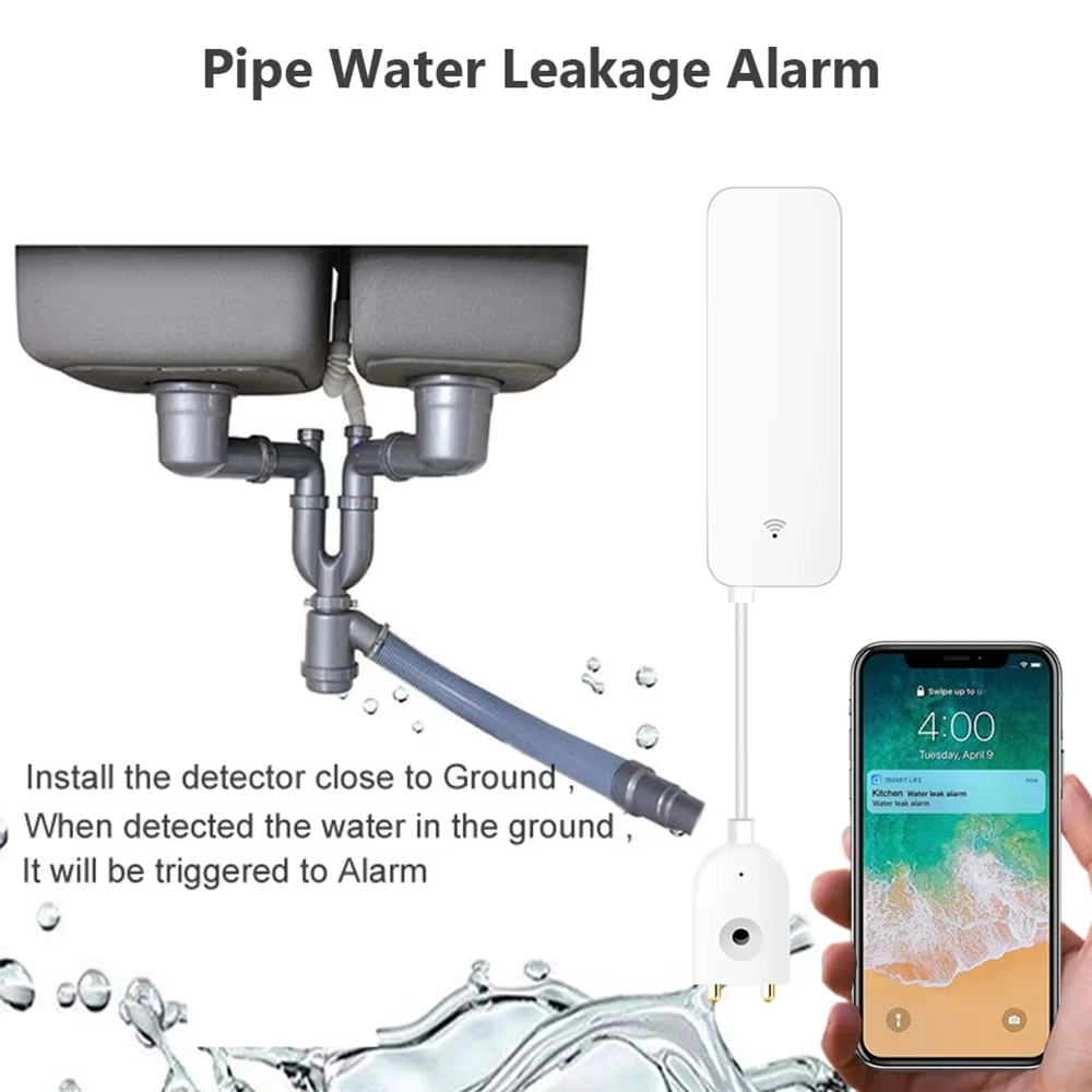 ZigBee WiFi Water Leak Sensor  - огляд і ціна Smart Home Networking