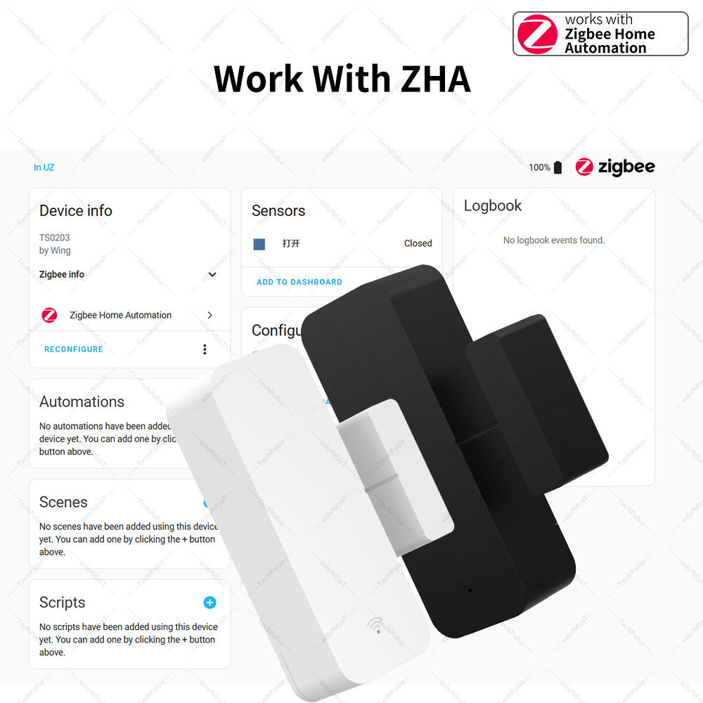 Zigbee 3.0 Door Window Sensor  - огляд і ціна Smart Home Zentrale