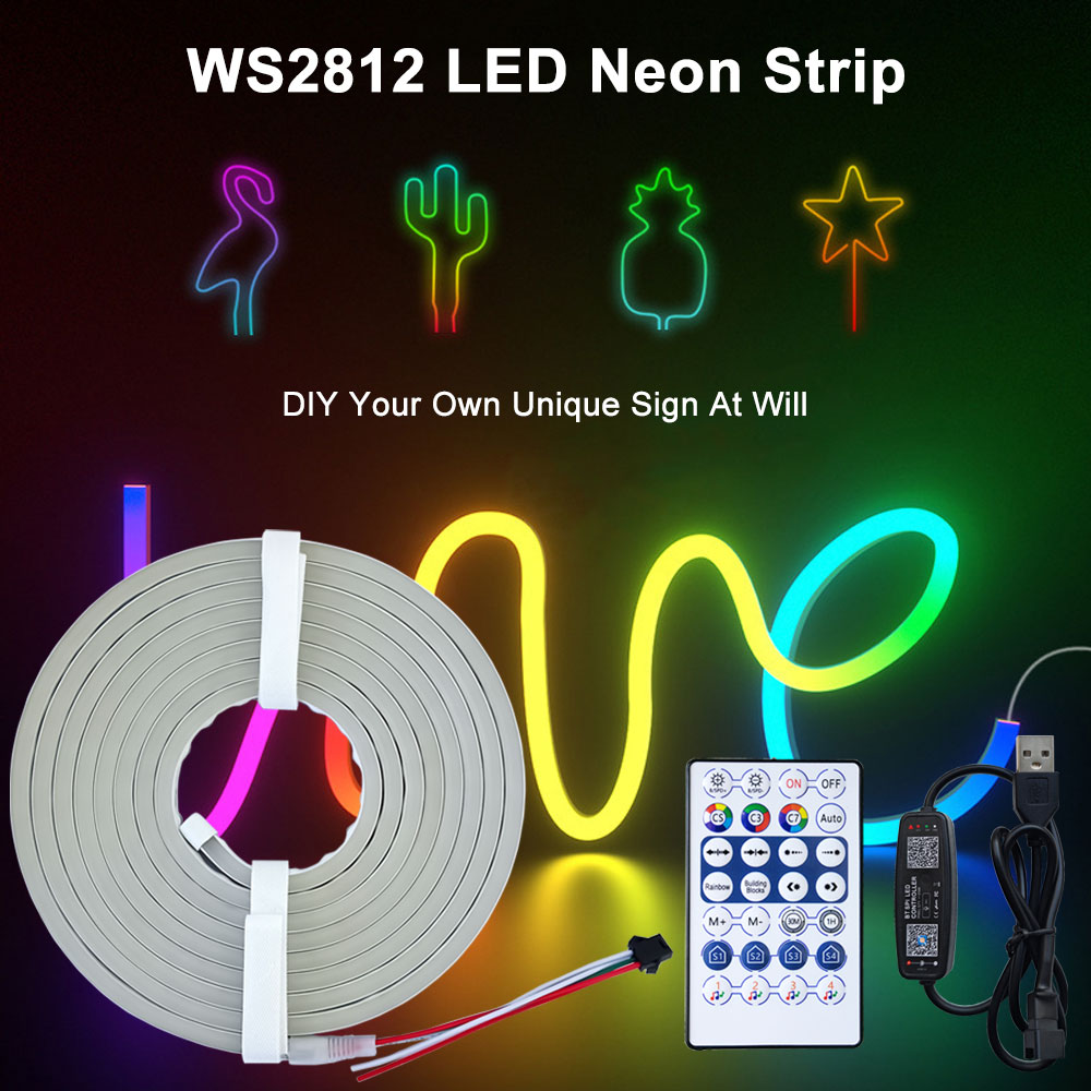 DC5V LED Neon Strip Silicone G - огляд і ціна Smart Home Poster