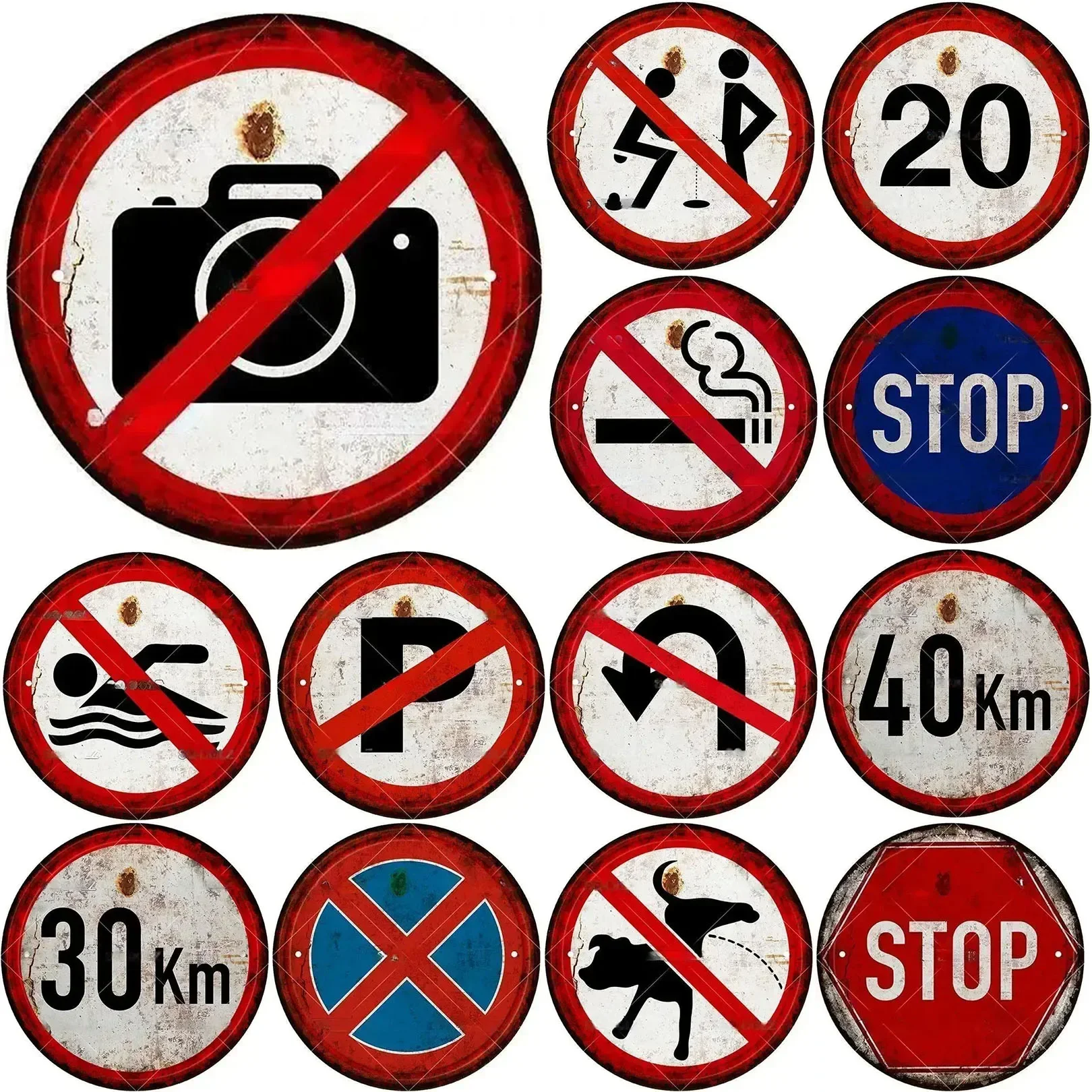 Vintage Man Cave Metal Signs T - огляд і ціна Smart Home Poster