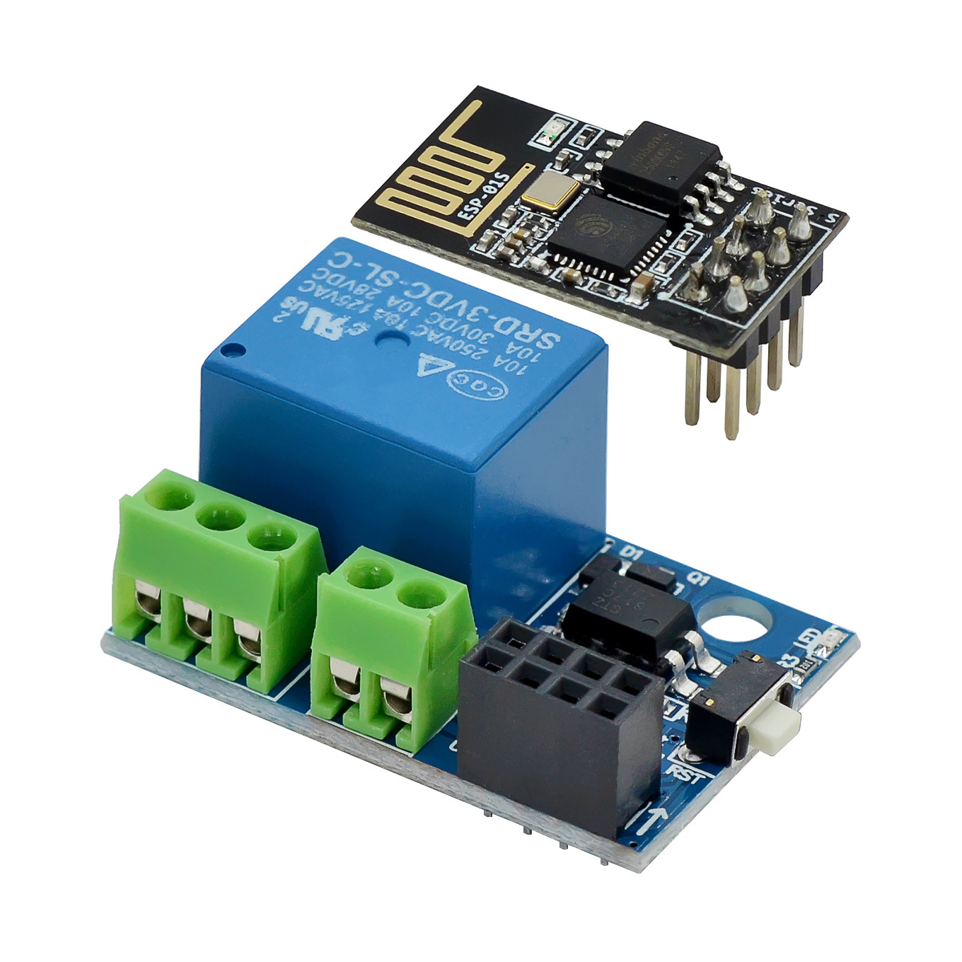ESP-01S WiFi Relay Module 5V 1 - огляд і ціна Smart Home Kit For Arduino