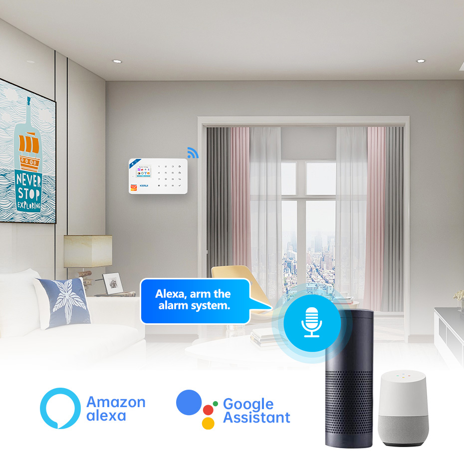 KERUI W181 Alarm System Panel  - огляд і ціна Home Automation Kit