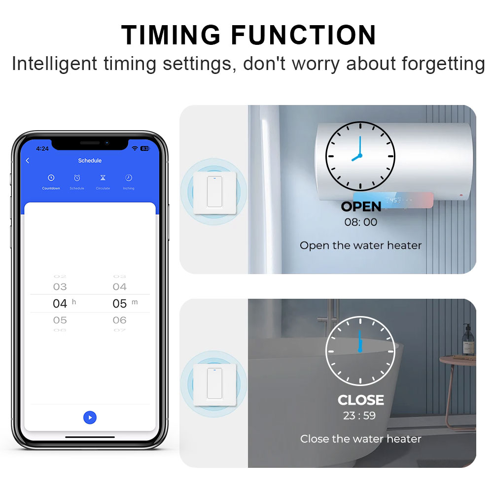 Smart Water Heater Switch/WiFi - огляд і ціна Smart Home Networking