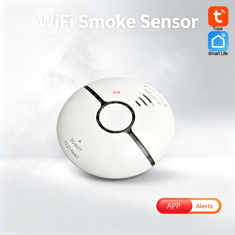 Home Security Fire Alarm 2.4G  - огляд і ціна Smart Home Notifications