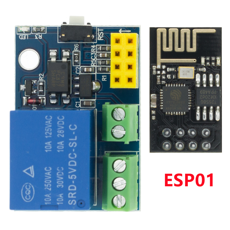 ESP8266 ESP-01 ESP-01S 5V WiFi - огляд і ціна Smart Home Kit For Arduino