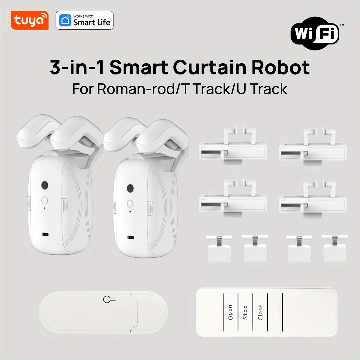 1/2PCS Tuya Smart WiFi Curtain - огляд і ціна Smart Home Zentrale