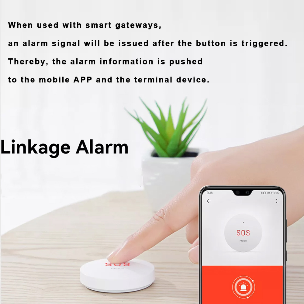 Meian Zigbee Tuya SOS Emergenc - огляд і ціна Smart Home Zentrale