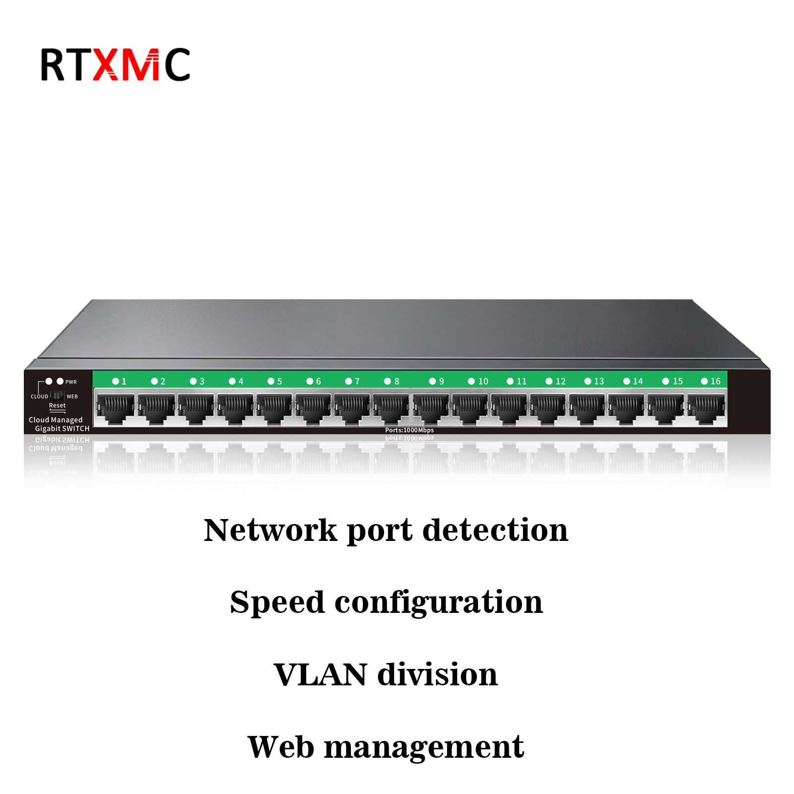 16 Port Gigabit Smart Web Mana - огляд і ціна Smart Home Networking
