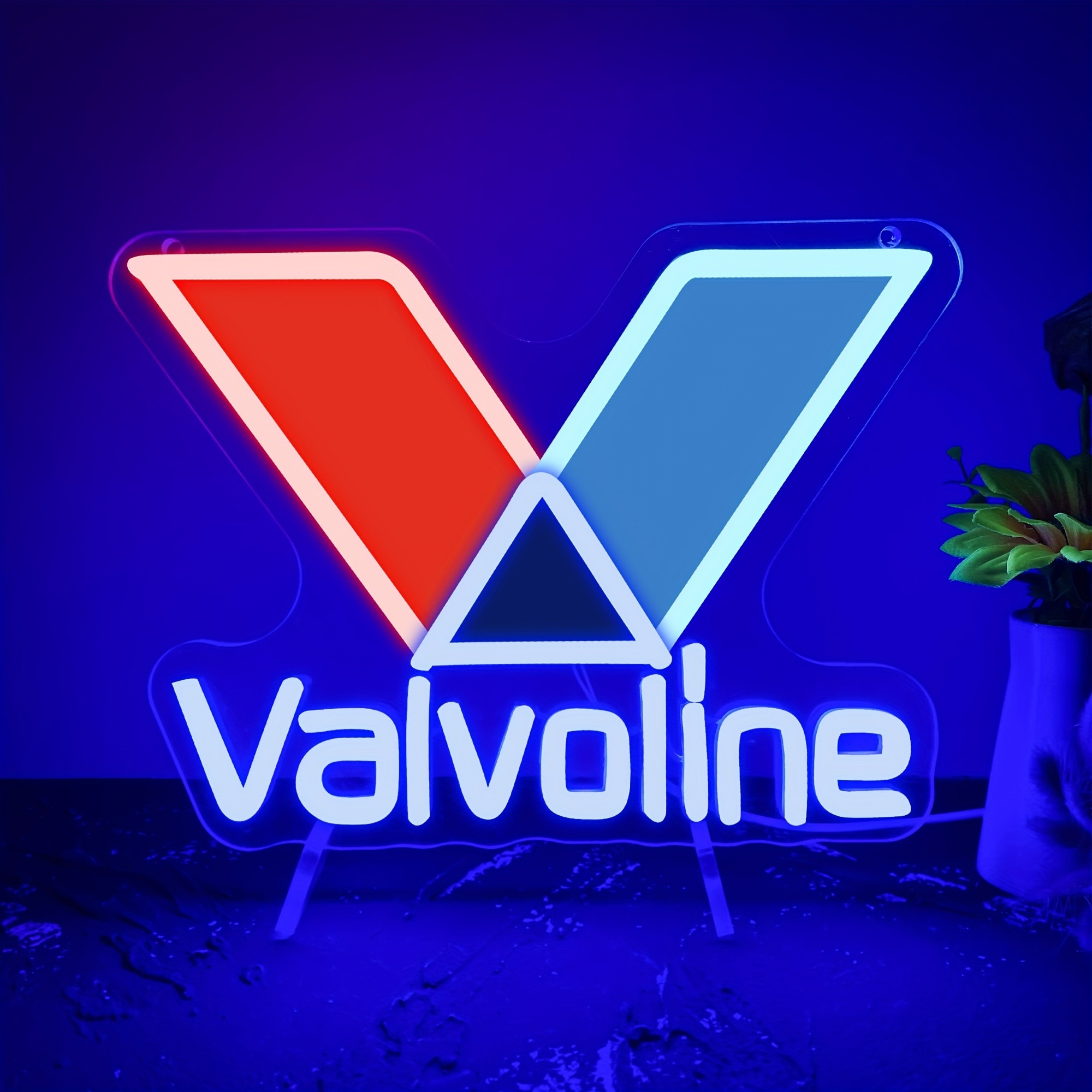 Valvoline Engine Oil Neon Sign - огляд і ціна Smart Home Poster