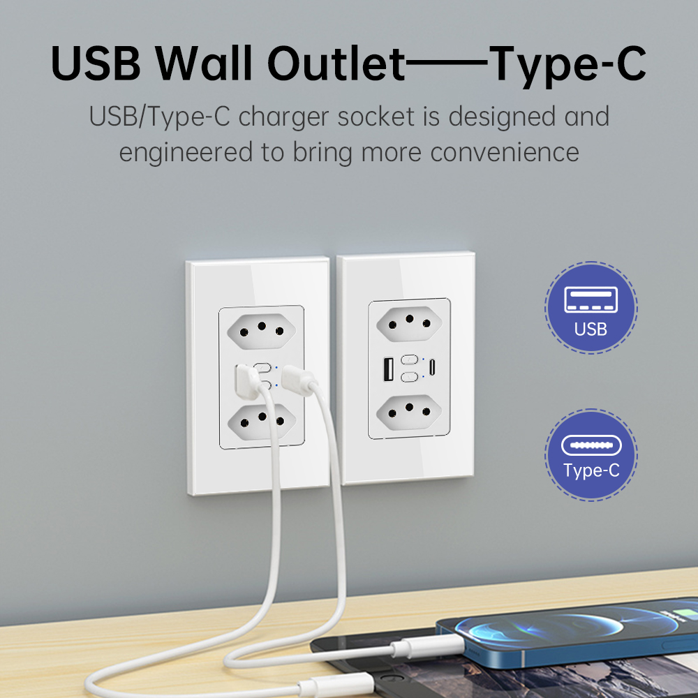 MANHOT Wifi Smart Brazil Socke - огляд і ціна Smart Home Networking
