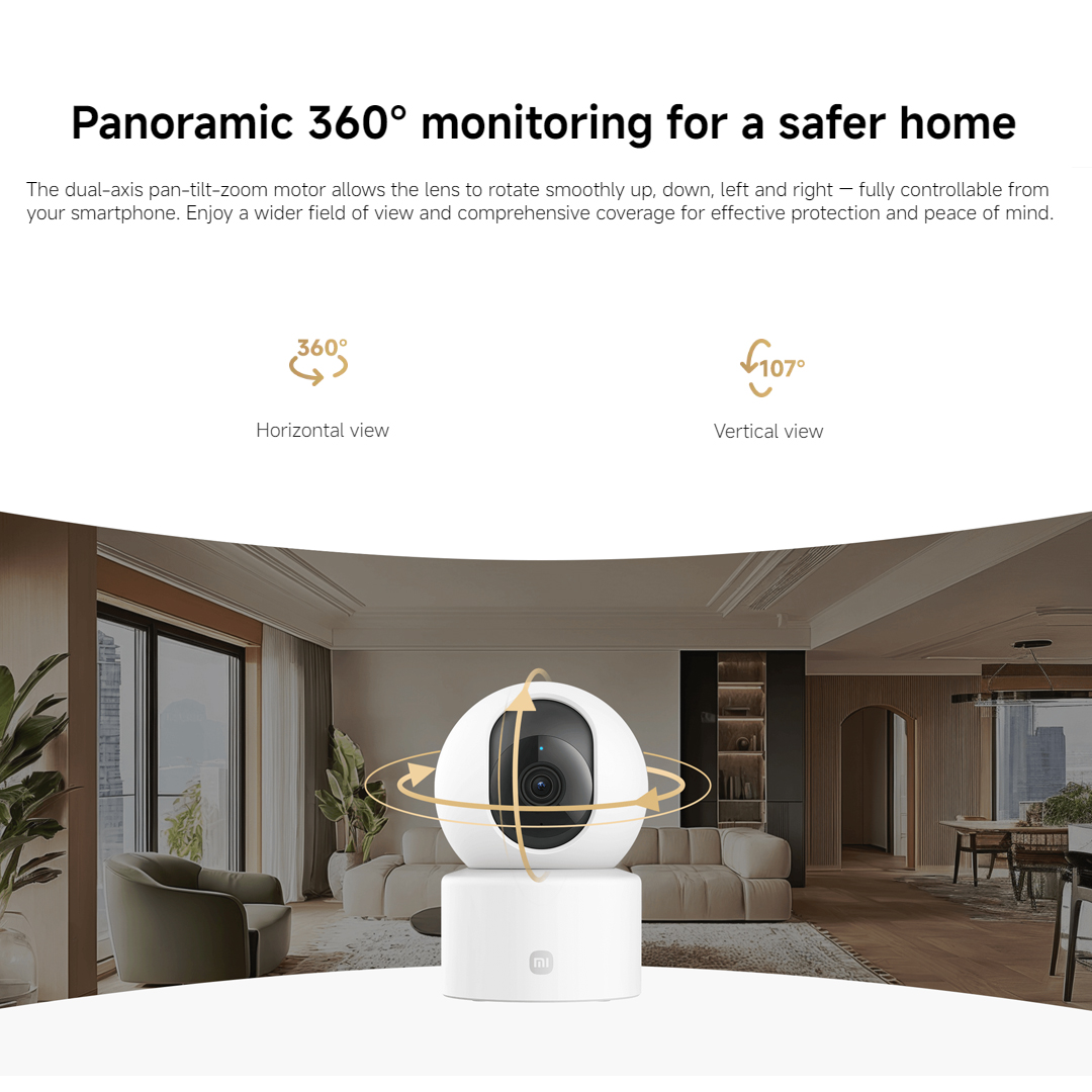 Xiaomi Smart Camera C201 1080p - огляд і ціна Smart Home Yeelight