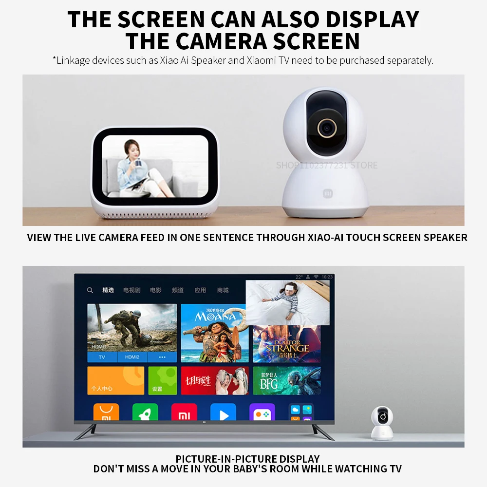 Xiaomi 360° Smart Home Securit - огляд і ціна Smart Home Yeelight