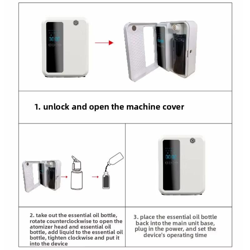 500ml Smart Aroma Diffuser wit - огляд і ціна Smart Home Office