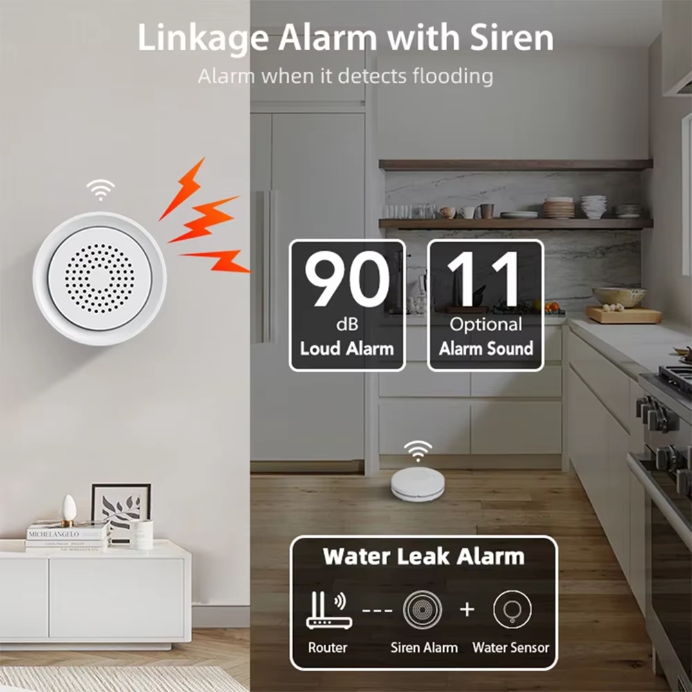 BTLIFE-Flood Detector With Sir - огляд і ціна Home Automation Kit