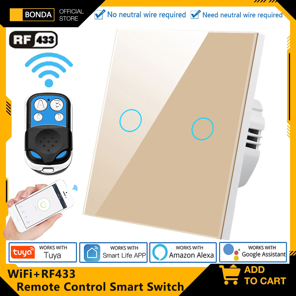 Tuya EU WiFi+RF433 Smart Remot - огляд і ціна Smart Home Networking