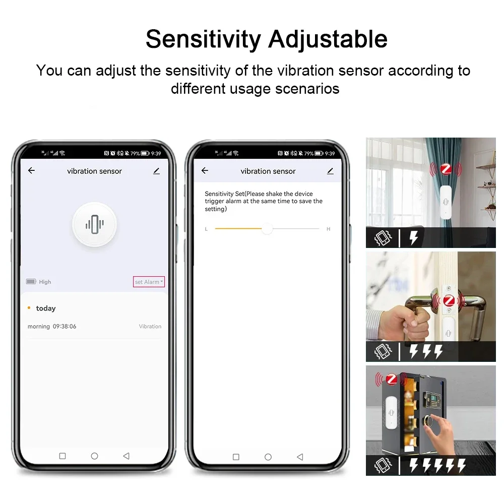 Tuya WiFi/Zigbee Smart Vibrati - огляд і ціна Smart Home Notifications