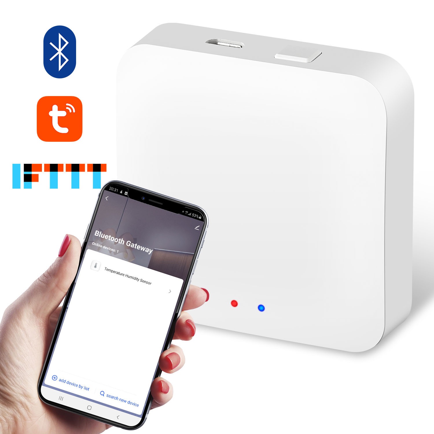 Tuya ZigBee Multi-mode Gateway - огляд і ціна Smart Home Zentrale