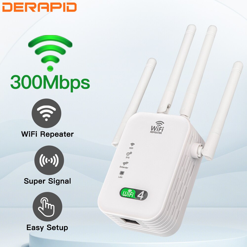 300M WIFi Repeater Wi-Fi Ampli - огляд і ціна Smart Home Office