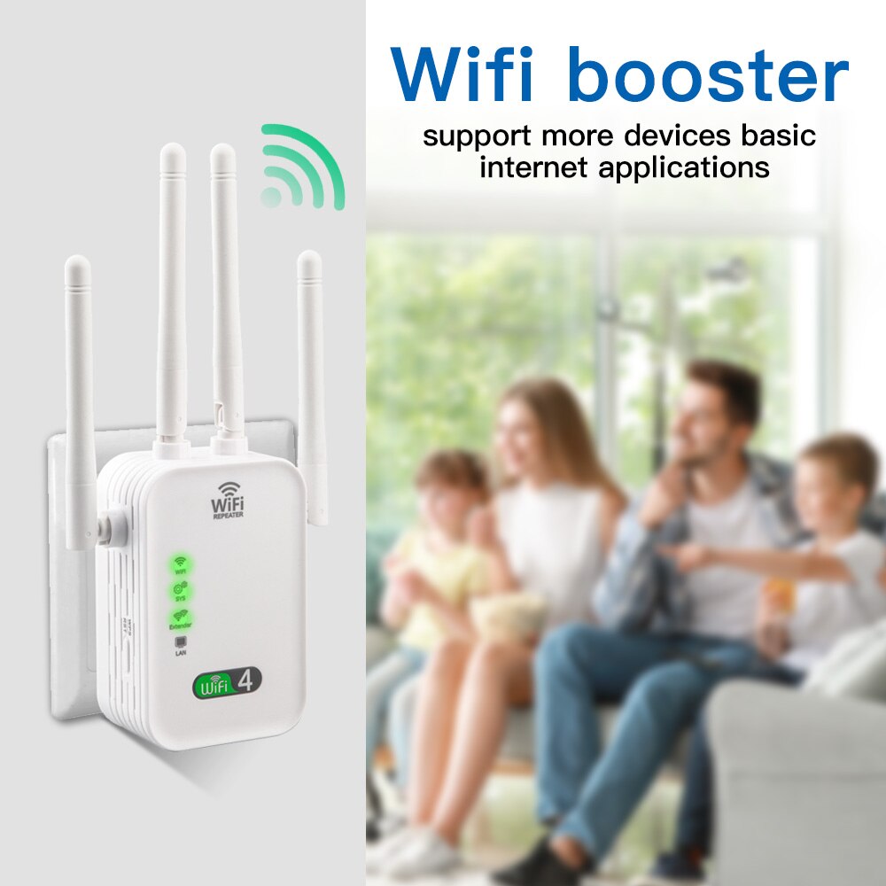 300M WIFi Repeater Wi-Fi Ampli - огляд і ціна Smart Home Office