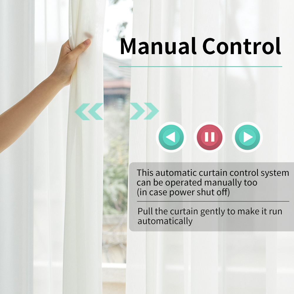 Tuya Zigbee Smart Electric Cur - огляд і ціна Smart Home Blinds