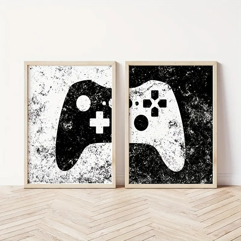 Black and White Game Controlle - огляд і ціна Smart Home Poster